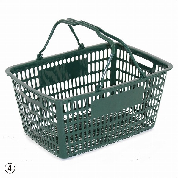 1着でも送料無料 買い物カゴ 10個】大和産業 33リットル ダークグレー SL-20 かご・バスケット