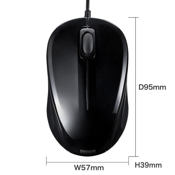 静音有線ブルーledマウス Ma Bl9bk 通販 ストア エキスプレス