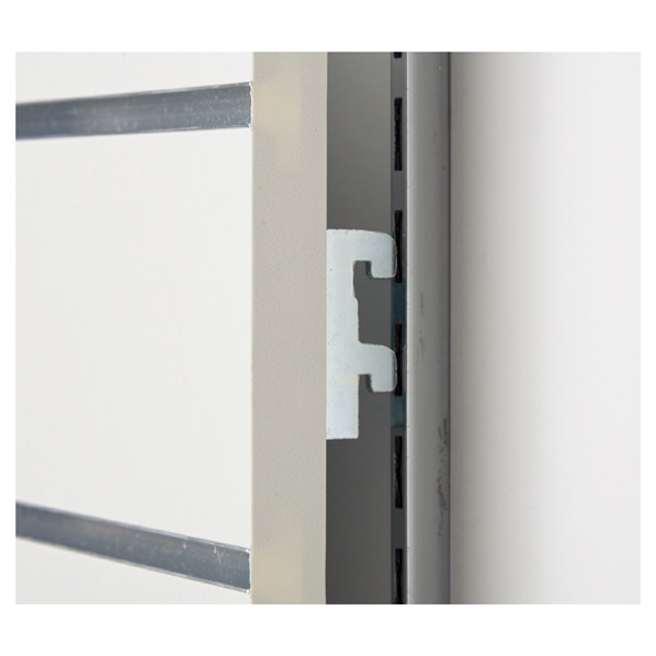 リスタパネル ホワイト スリット取付タイプ 120cm〔ストエキオリジナル〕 高さ90cm