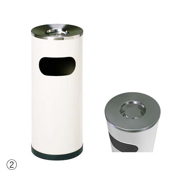 ミヅシマ工業 クリンスモーキングSS ゴミ箱 灰皿屑入 SS103ステンレス