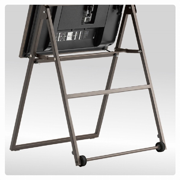 42~43V型用木製サイネージスタンド シュバレット21 朝日木材加工 AVAWOOD ホワイトウッド SS-CVL21-WW11