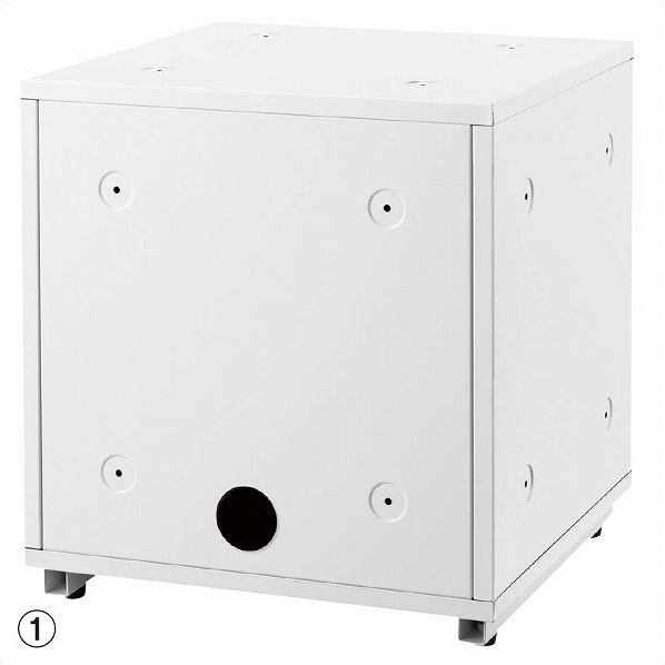 組立式シューズボックス 組立式シューズボックス ホワイト