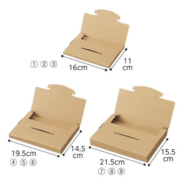 【10枚】ラクポスボックス メール便ケース 26.5×19×3cm