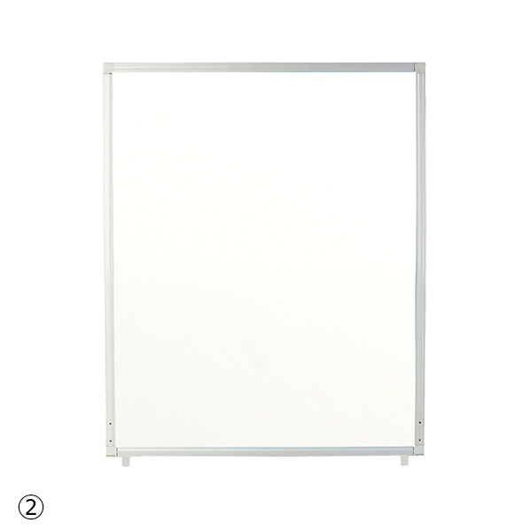 弘益 抗ウイルスパーティション 高さ120cm ホワイト パーテーション 幅70cm