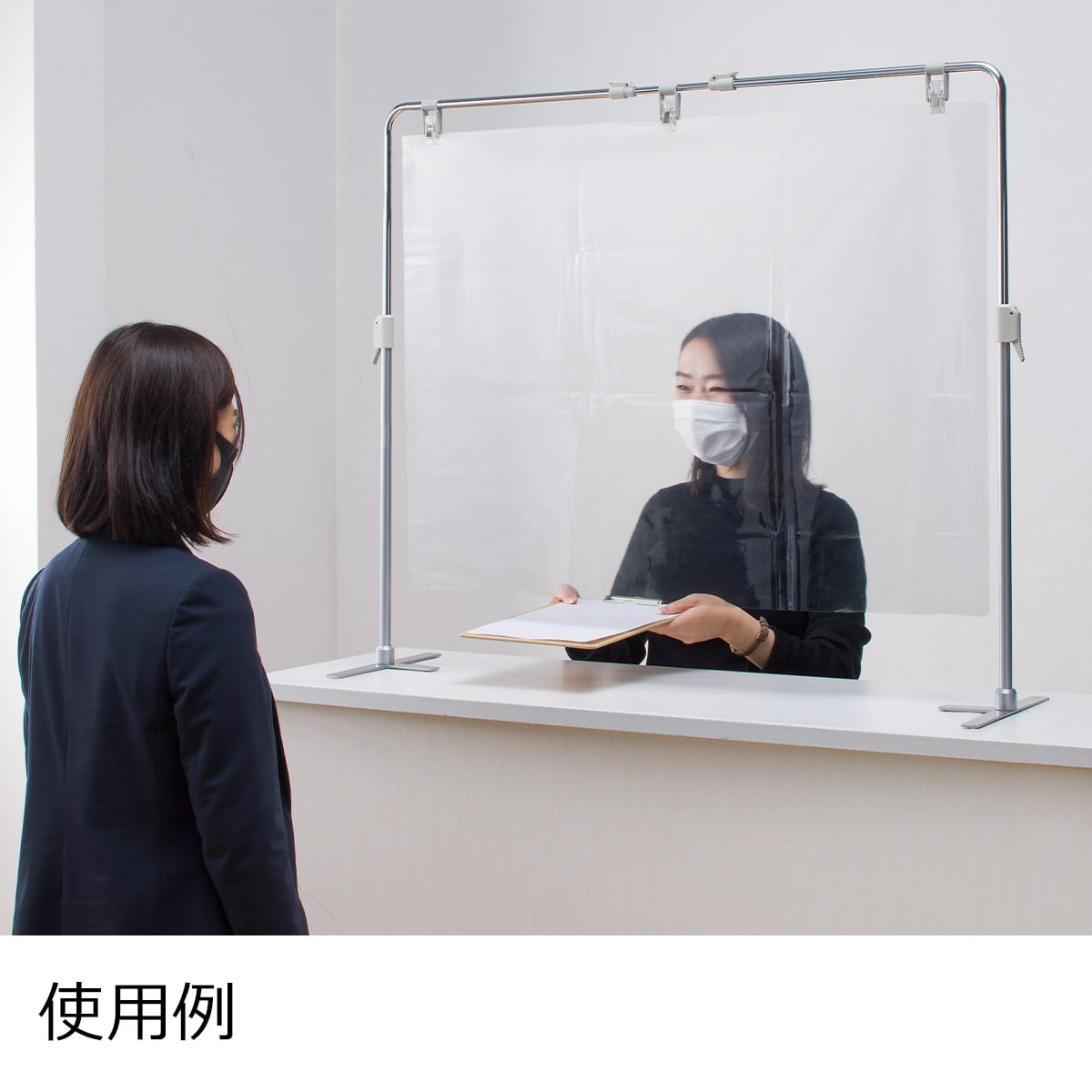 卓上ポップスタンド 伸縮タイプ〔ストエキオリジナル〕 ブラック