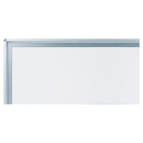 馬印 壁掛ニッケルホーローホワイトボード 無地 マーカー・マグネット付き 幅91.0×奥行1.8×高さ61.0cm MH23
