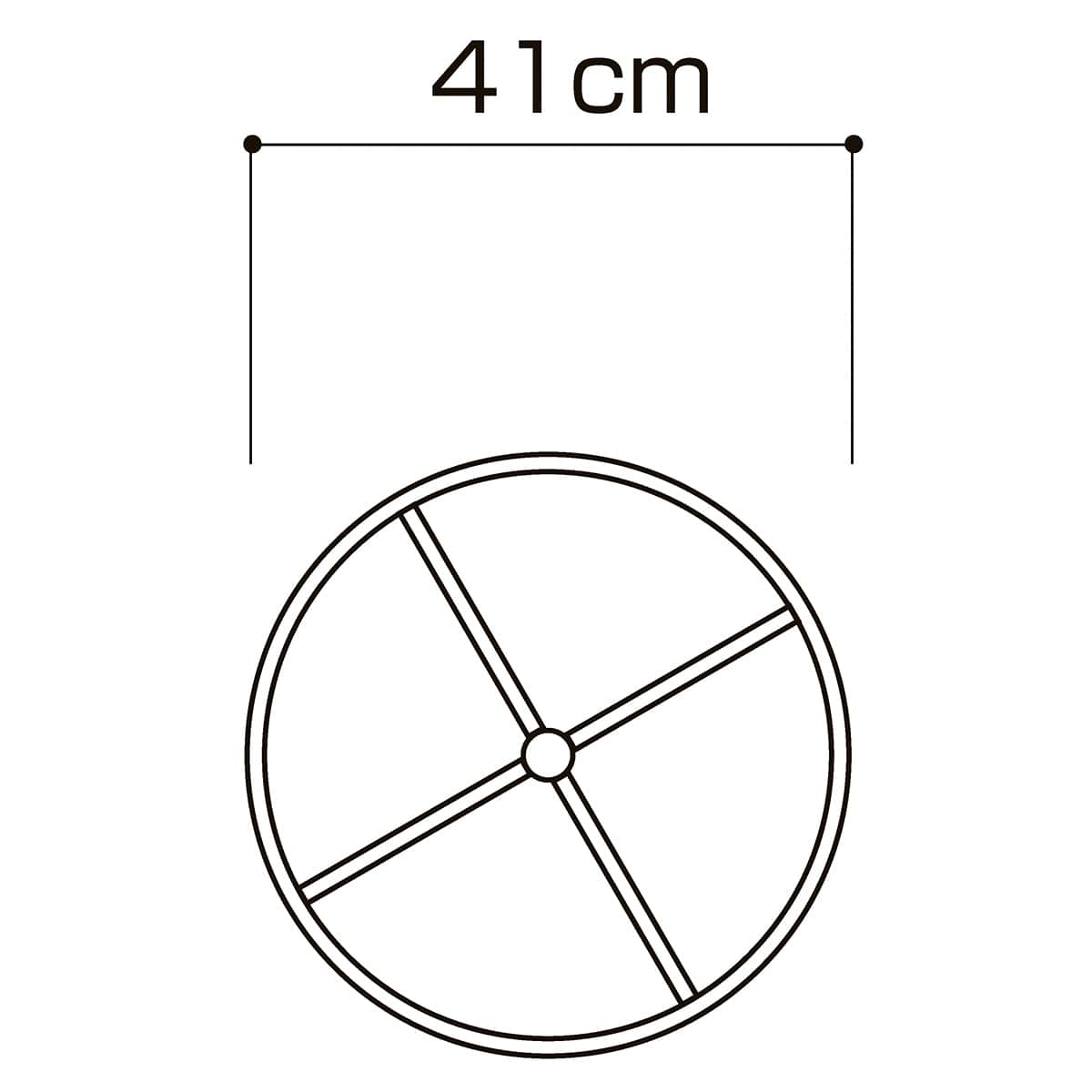 円型4段回転小物掛け〔ストエキオリジナル〕 ブラック