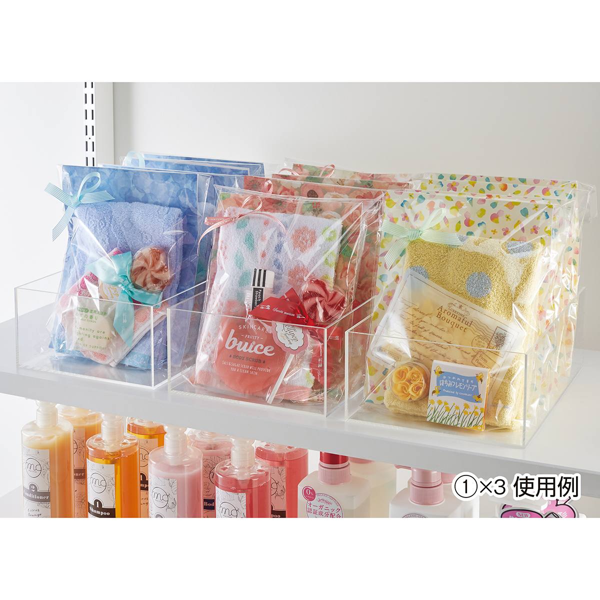 透明アクリル ディスプレイボックス 幅30×奥行20×高さ10cm