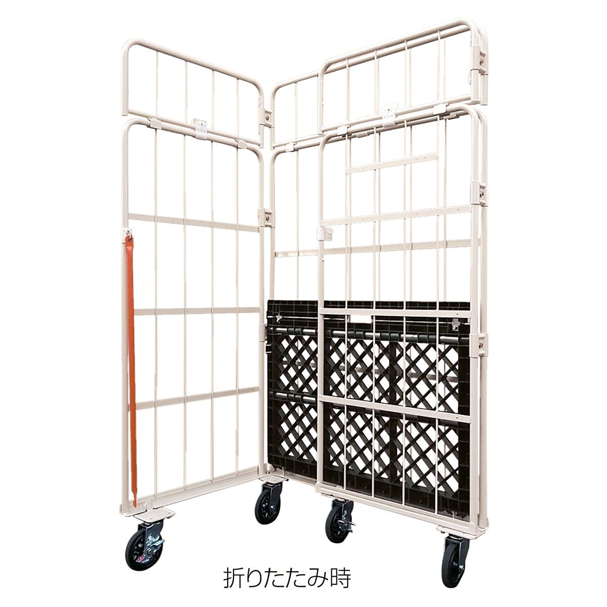 嵩上げ高さ200cmコンビテナー LRC90-PG(KA) 嵩上げ枠追加用サイドバー