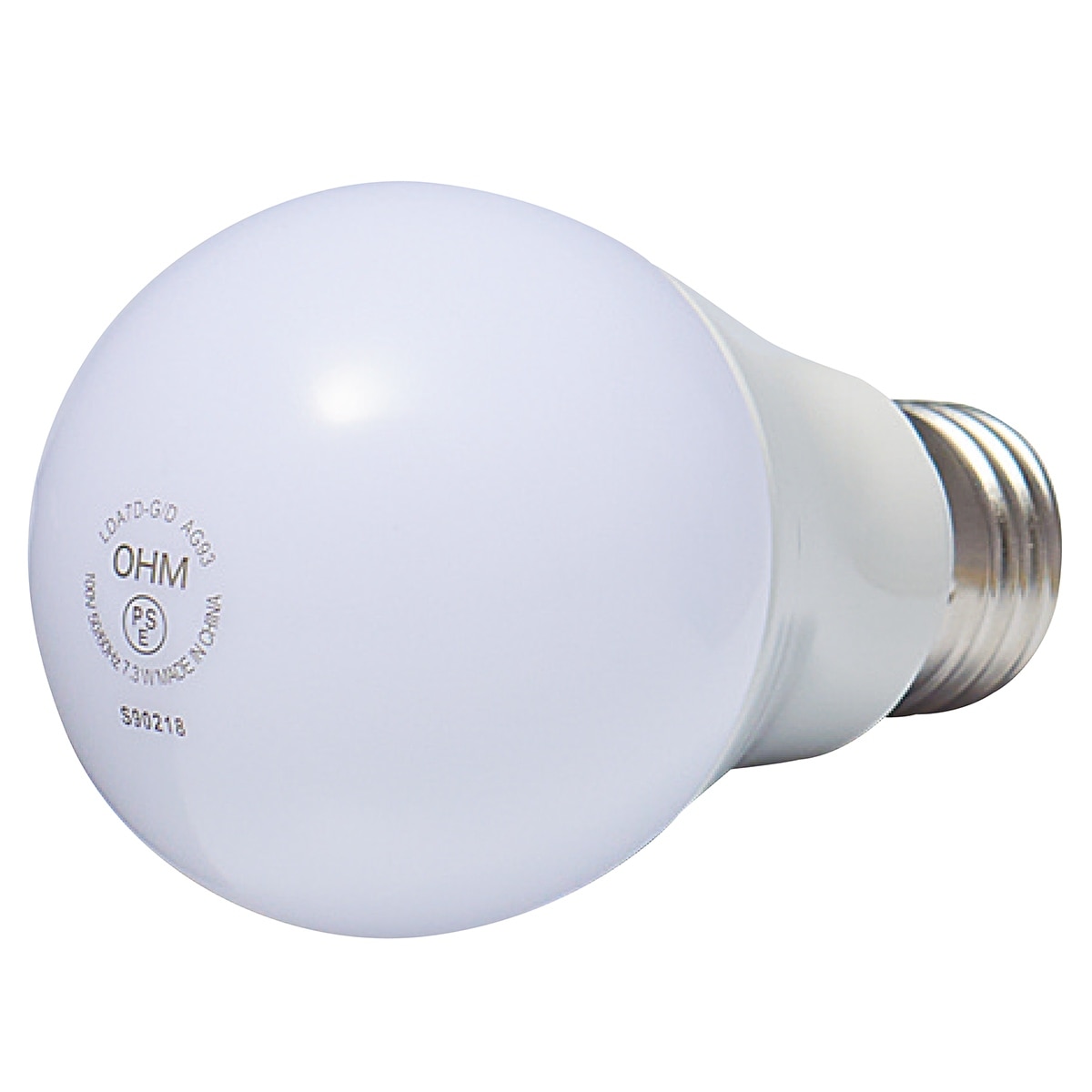 オーム電機 Led電球 三段切り替え調光機能付き 40w形相当 60w形相当