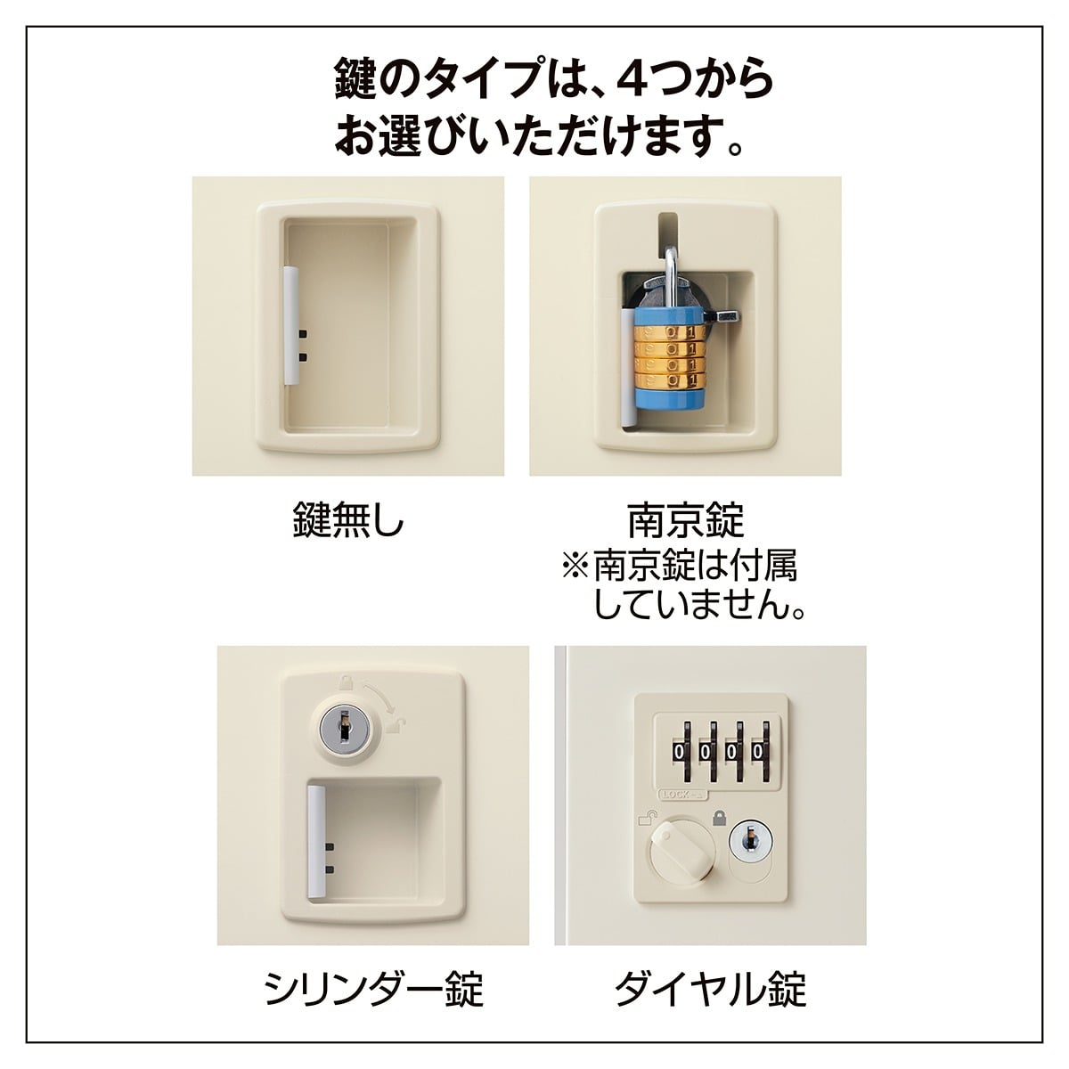 スチールシューズボックス 3列4段 12人用 ダイヤル錠