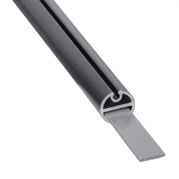 アルミ製ポスターハンガー 直径16mm 黒 幅92cm