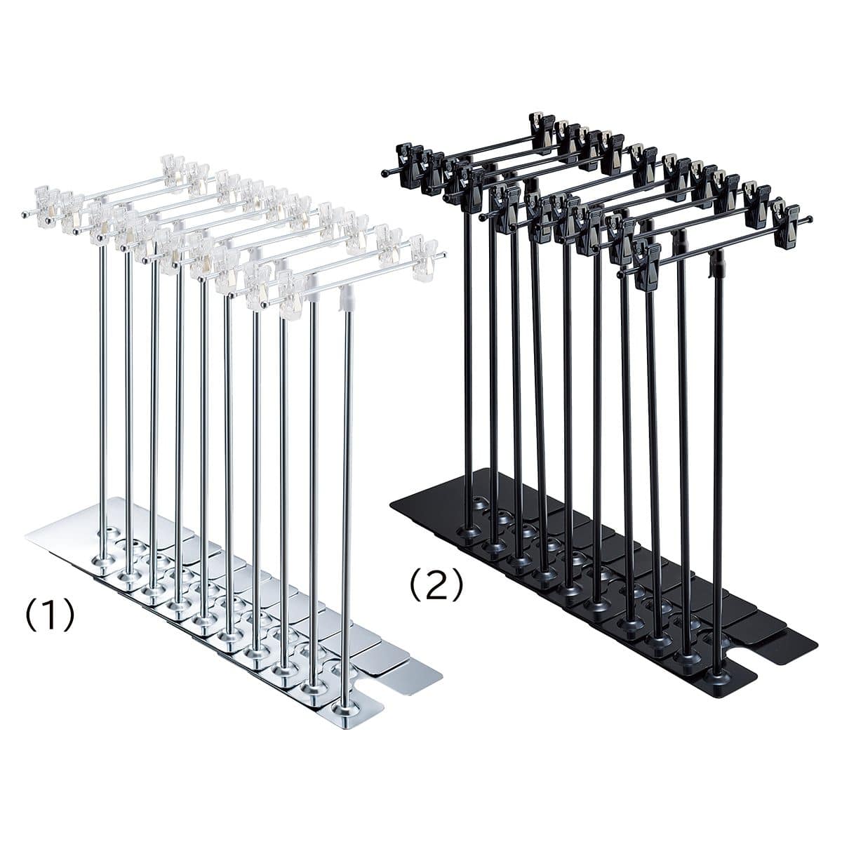 【10台】組立済ポップスタンド〔ストエキオリジナル〕 クローム