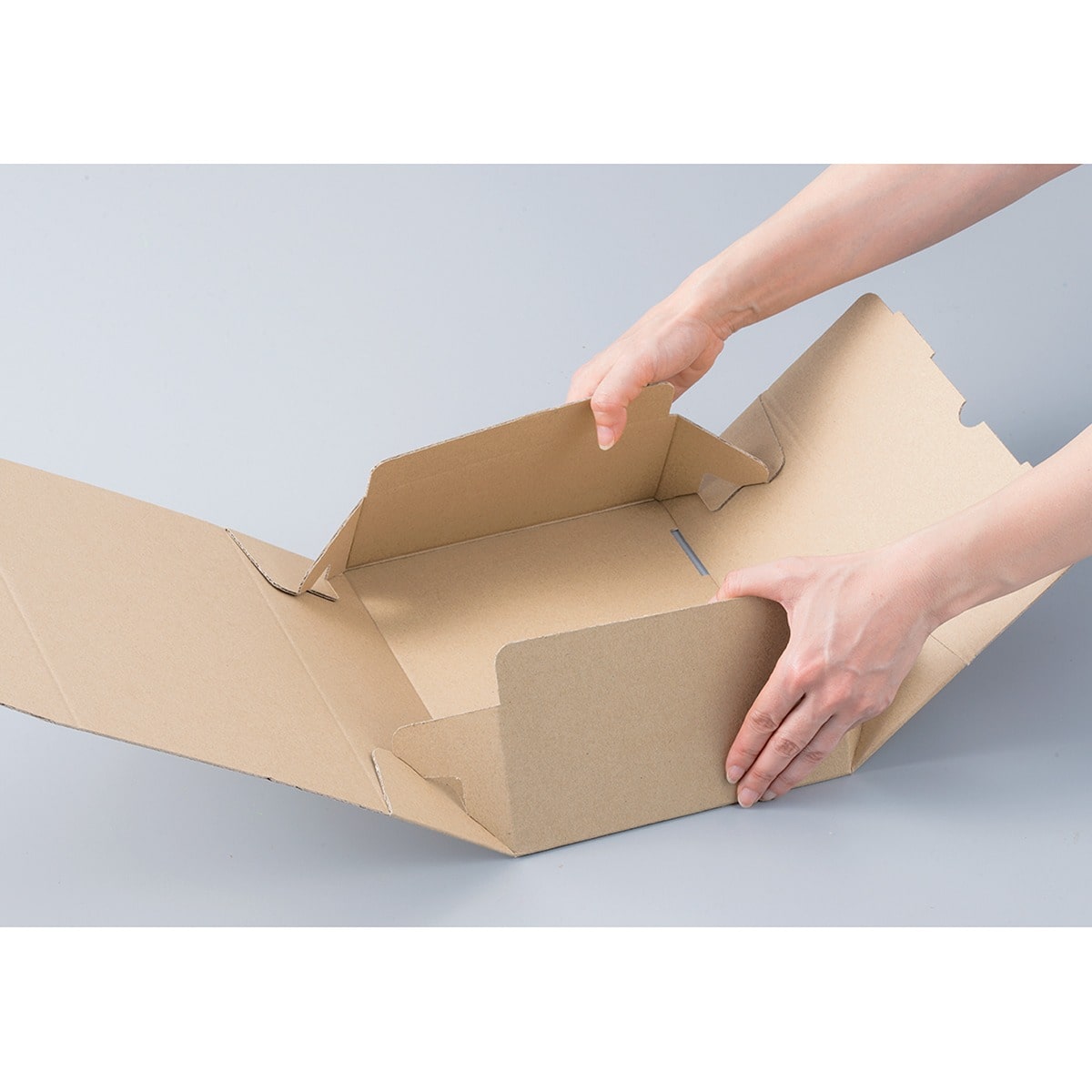 【10枚】スマートボックス ダークグレー 39.5×26.5×10.5cm