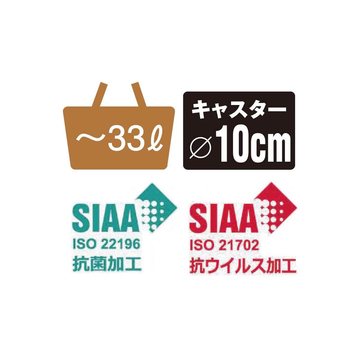 抗菌グリップショッピングカート