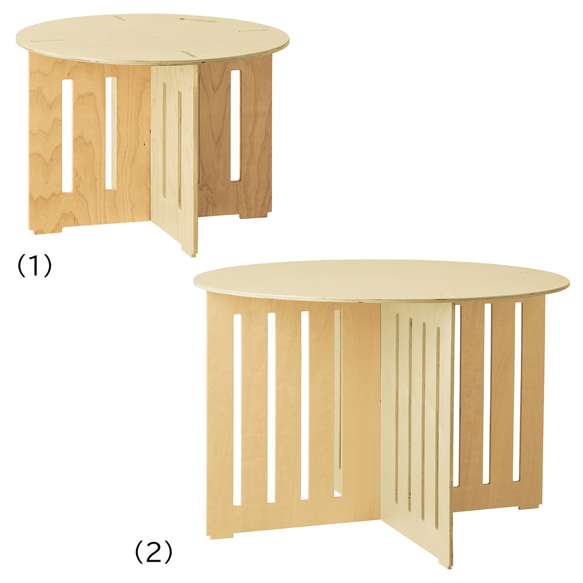 木製簡易テーブル 円形タイプ小【通販】ストア・エキスプレス