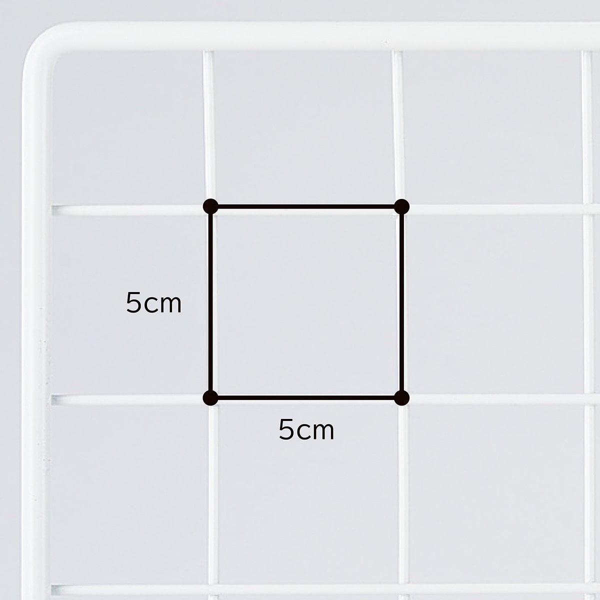 ネット グレー〔ストエキオリジナル〕 90×45cm
