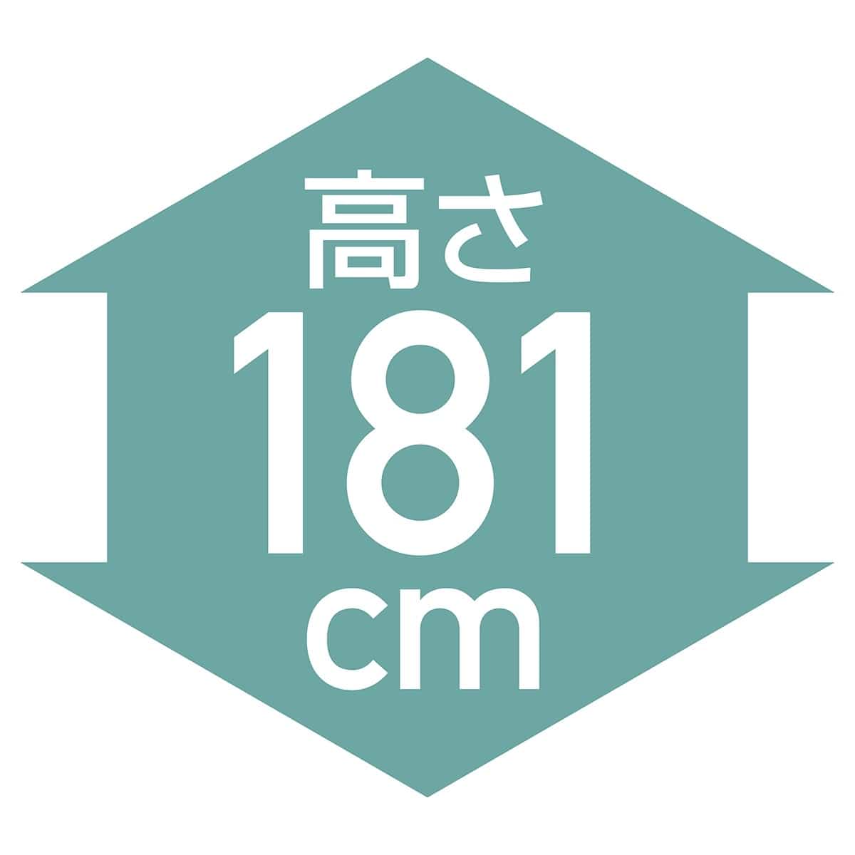 軽量用ワイヤーラック 奥行35cm アジャスタータイプ ホワイト 高さ181cm 5段〔ストエキオリジナル〕 幅89.8cm