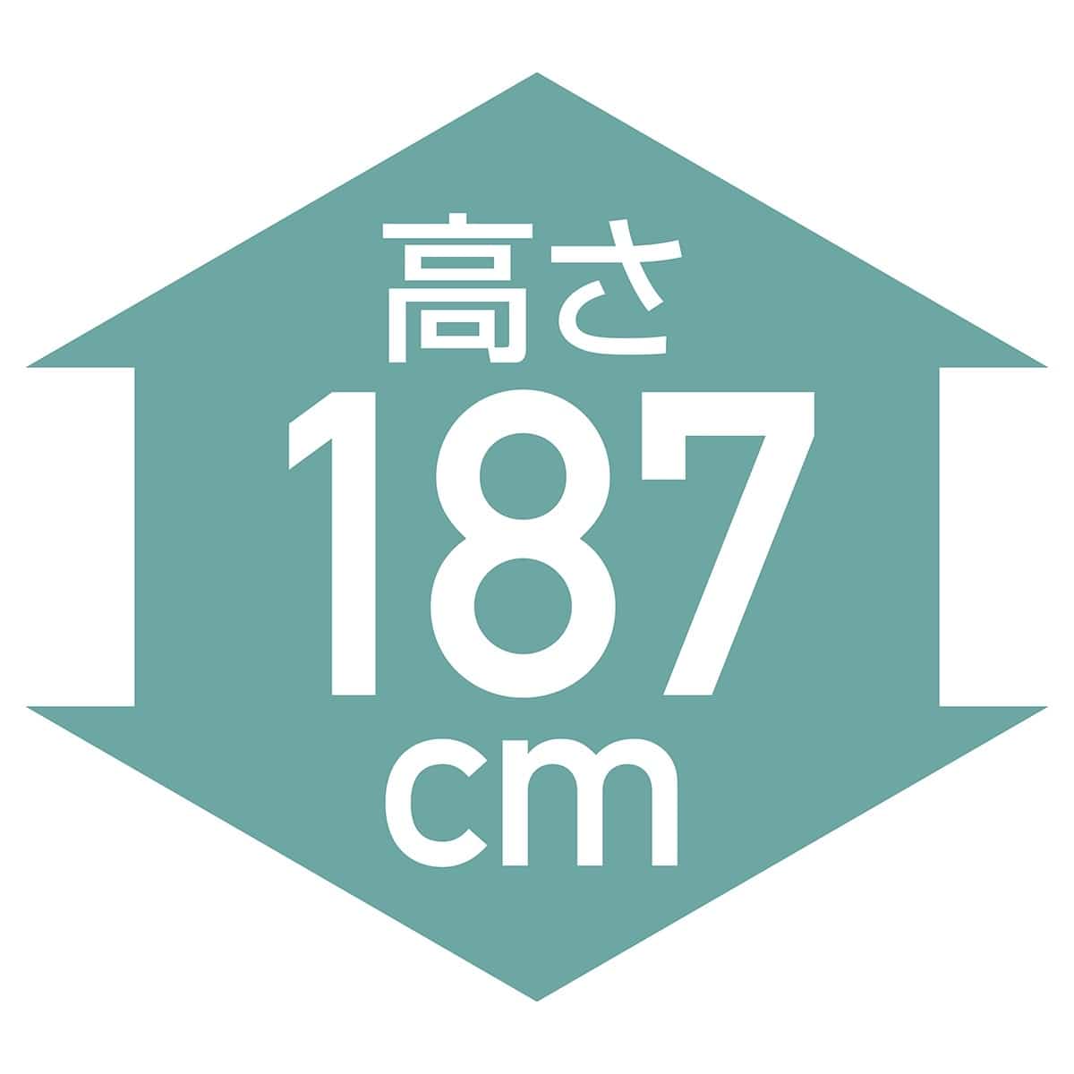 軽量用ワイヤーラック 奥行35cm キャスター付き ホワイト 高さ187cm 5段〔ストエキオリジナル〕 幅89.8cm