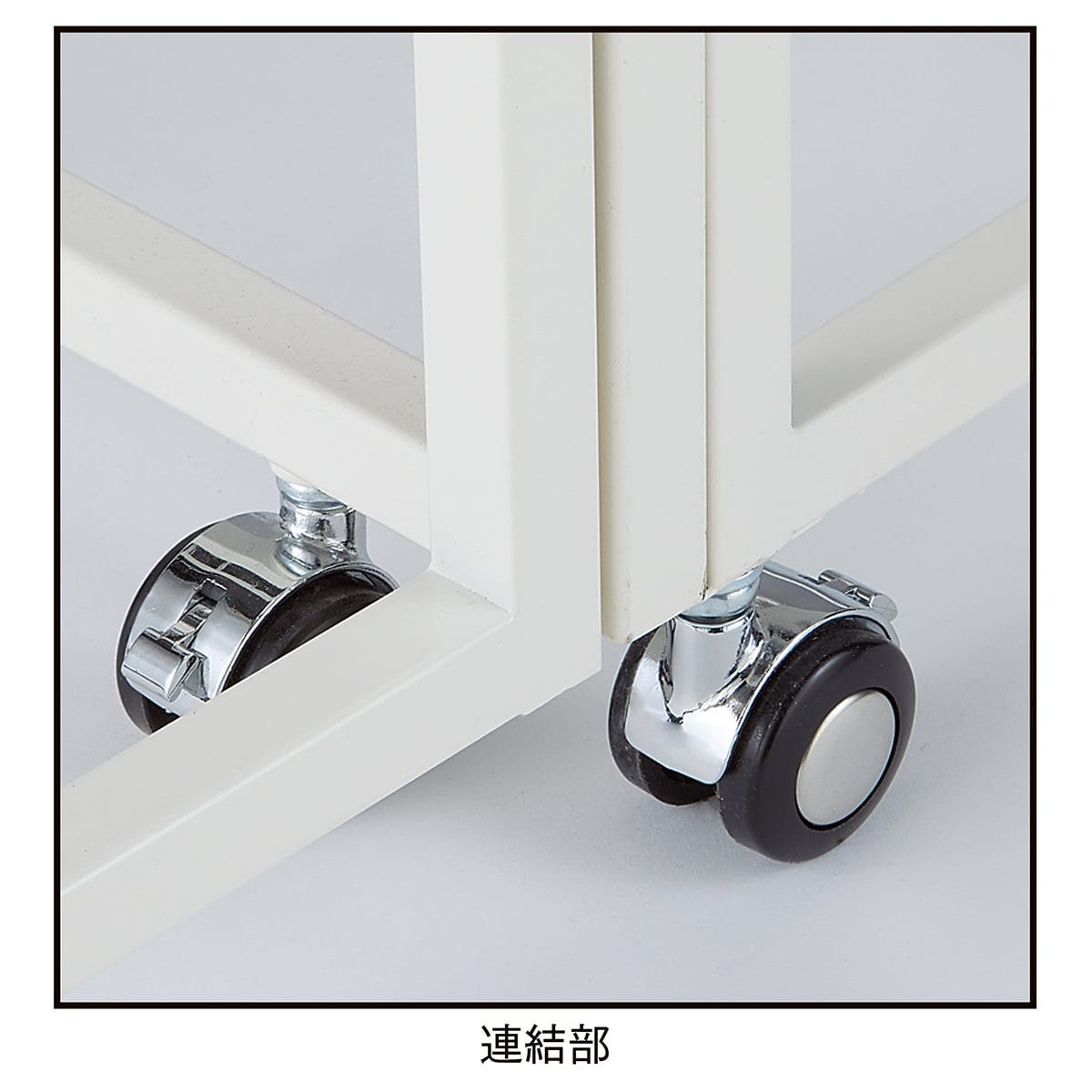 ひな壇シェルフ ブラック脚 エクリュ天板〔ストエキオリジナル〕 2段2列