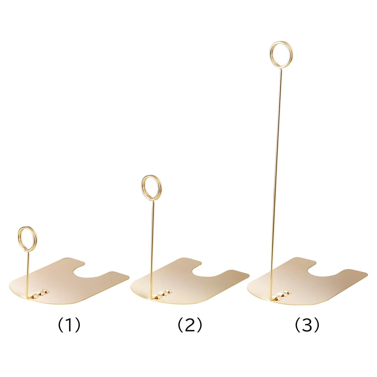 リングスタンド ゴールド 高さ6cm