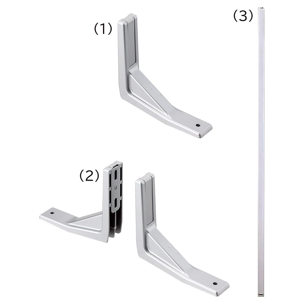 ライトパーティション用オプション パーテーション 補助脚 片側