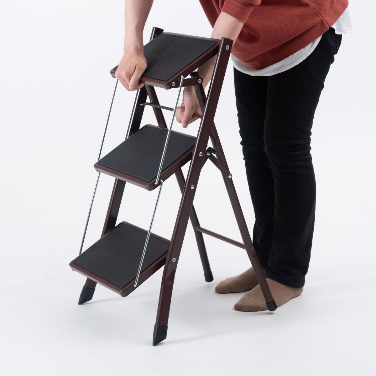 ステップ台 ブラウン