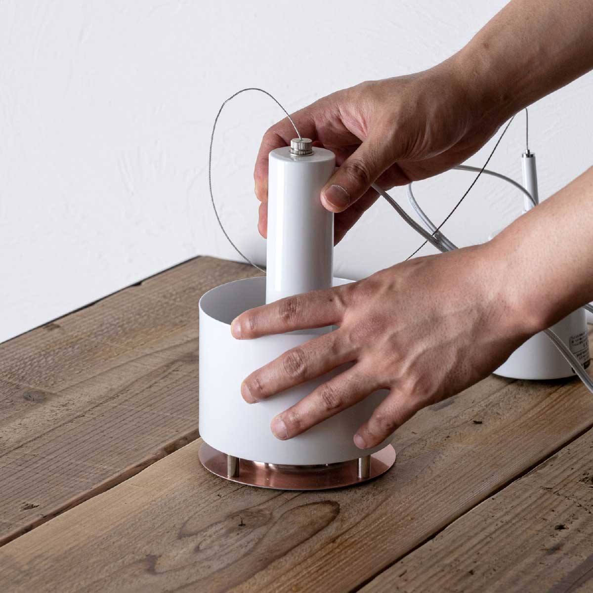 バーマン ペンダントライト コッパー 電球なし