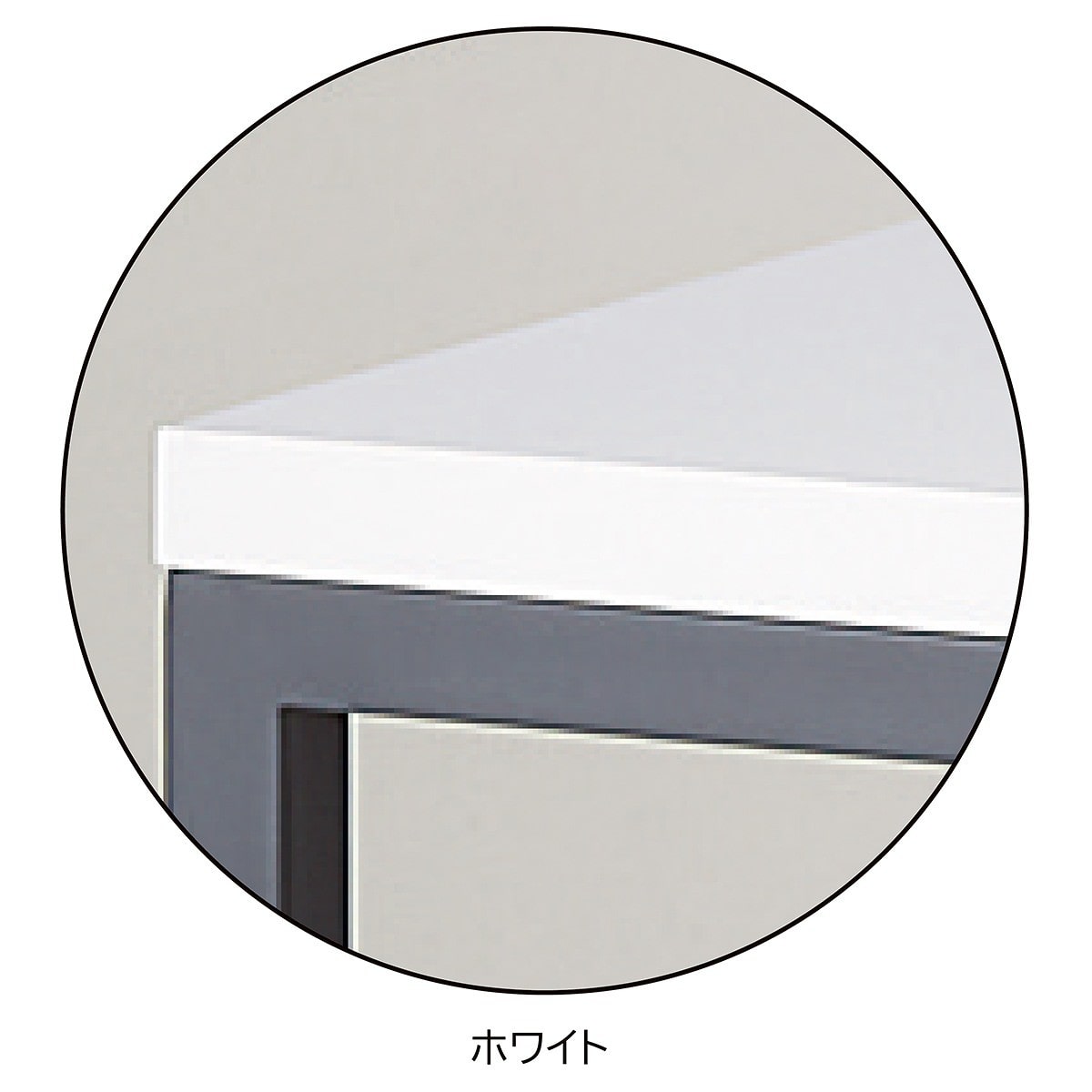 グレー脚 ショーテーブル ホワイト〔ストエキオリジナル〕 幅108×奥行45×高さ57.4cm