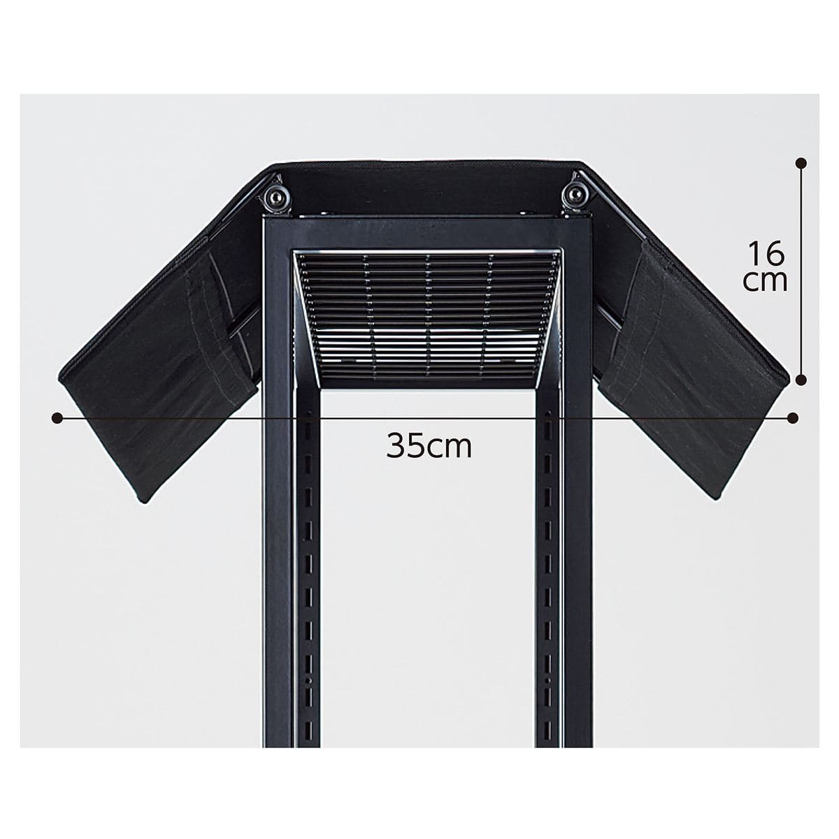 上部フレーム用テントセット ホワイト 新型ハコマルシェワゴン〔ストエキオリジナル〕 W90cm用