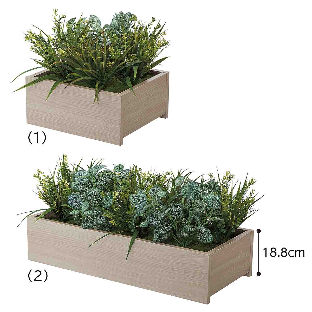 間仕切ラック用オプション プラントトレー〔ストエキオリジナル〕 W37.9×D32.3cm