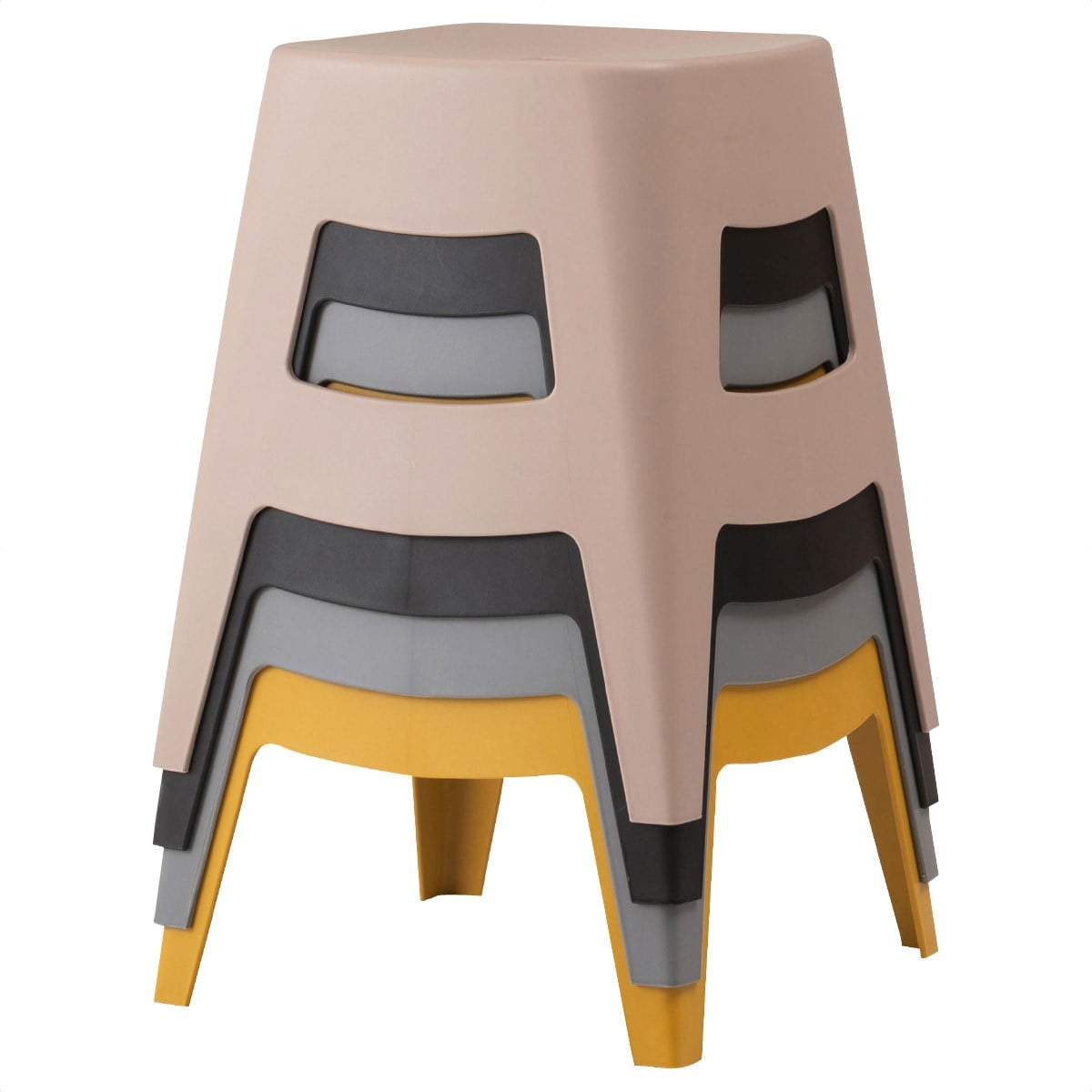 4脚 ペポ スツール ブラック