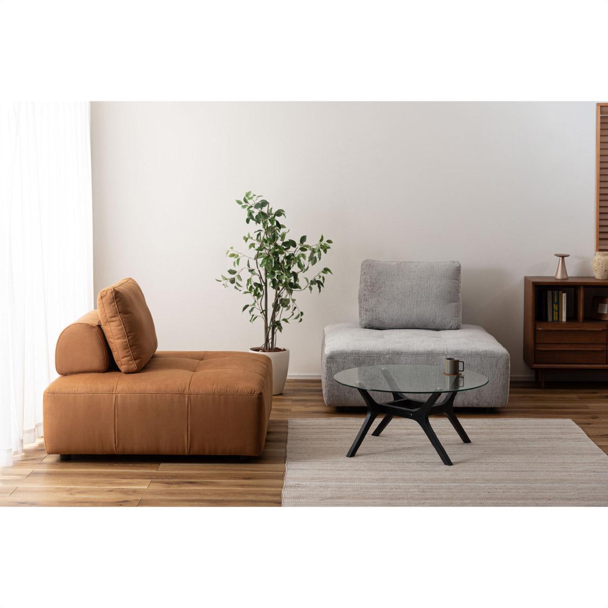 ソファ チャコール