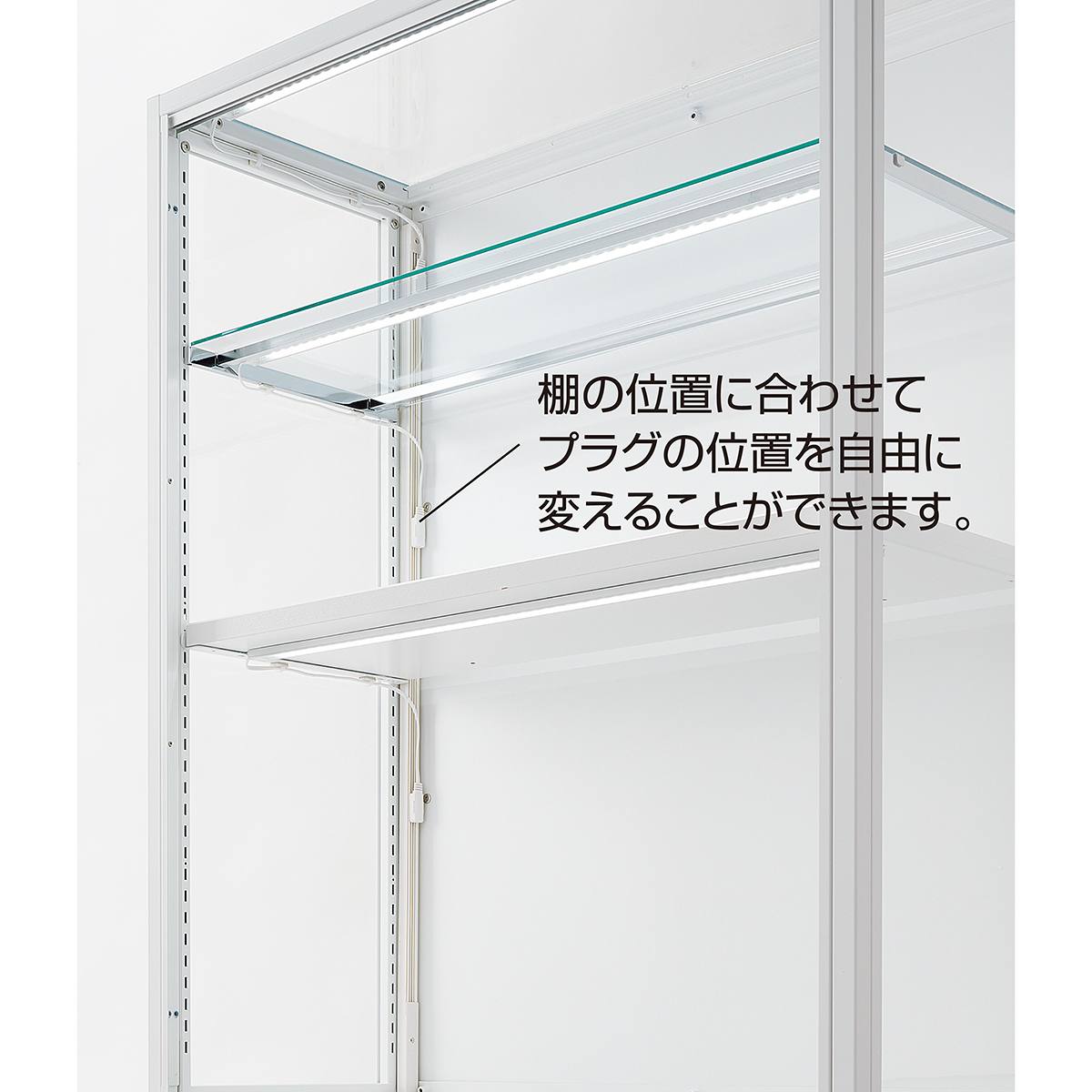 LED棚下照明 ホワイト 幅90cm用