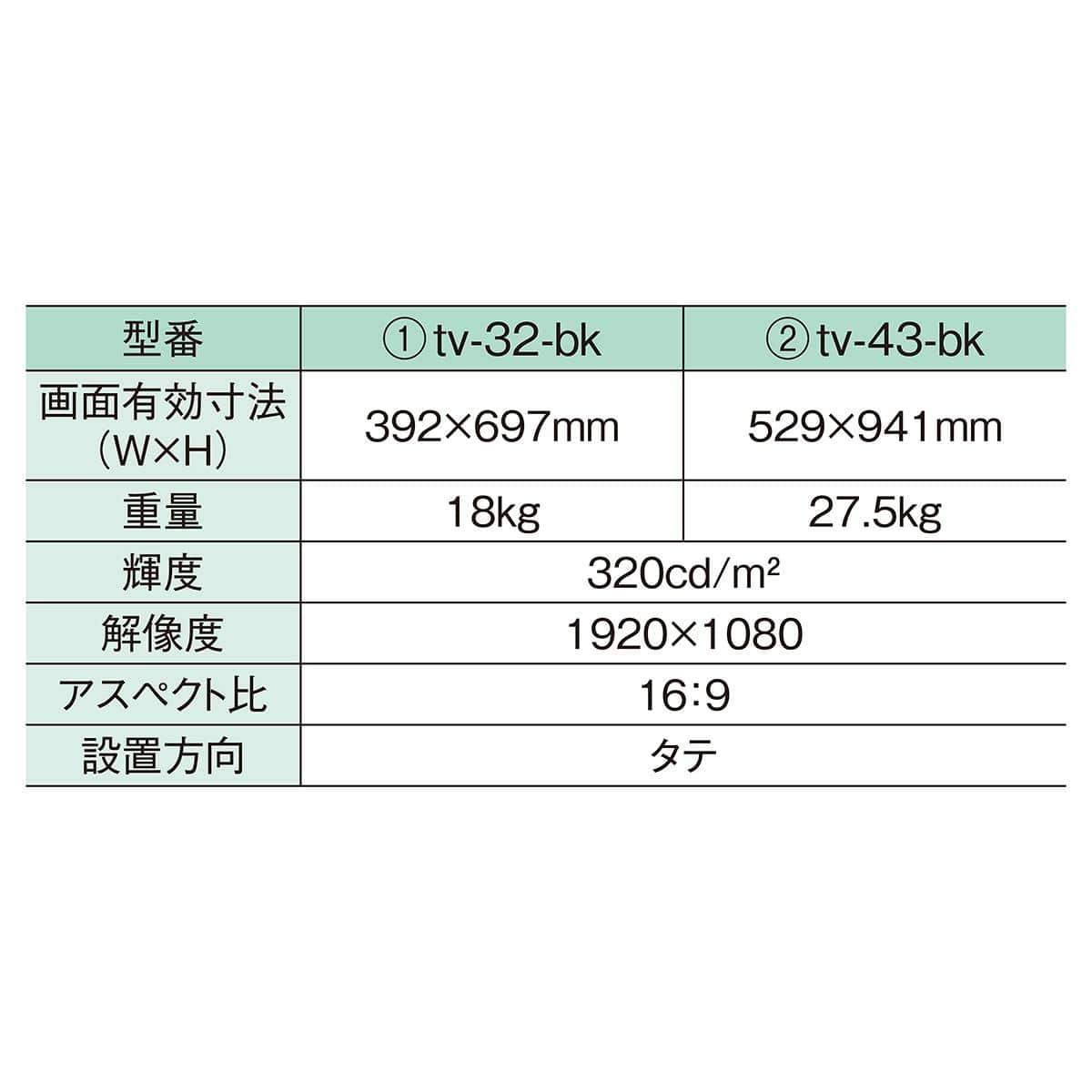デジタルサイネージ A型折りたたみ式 32型