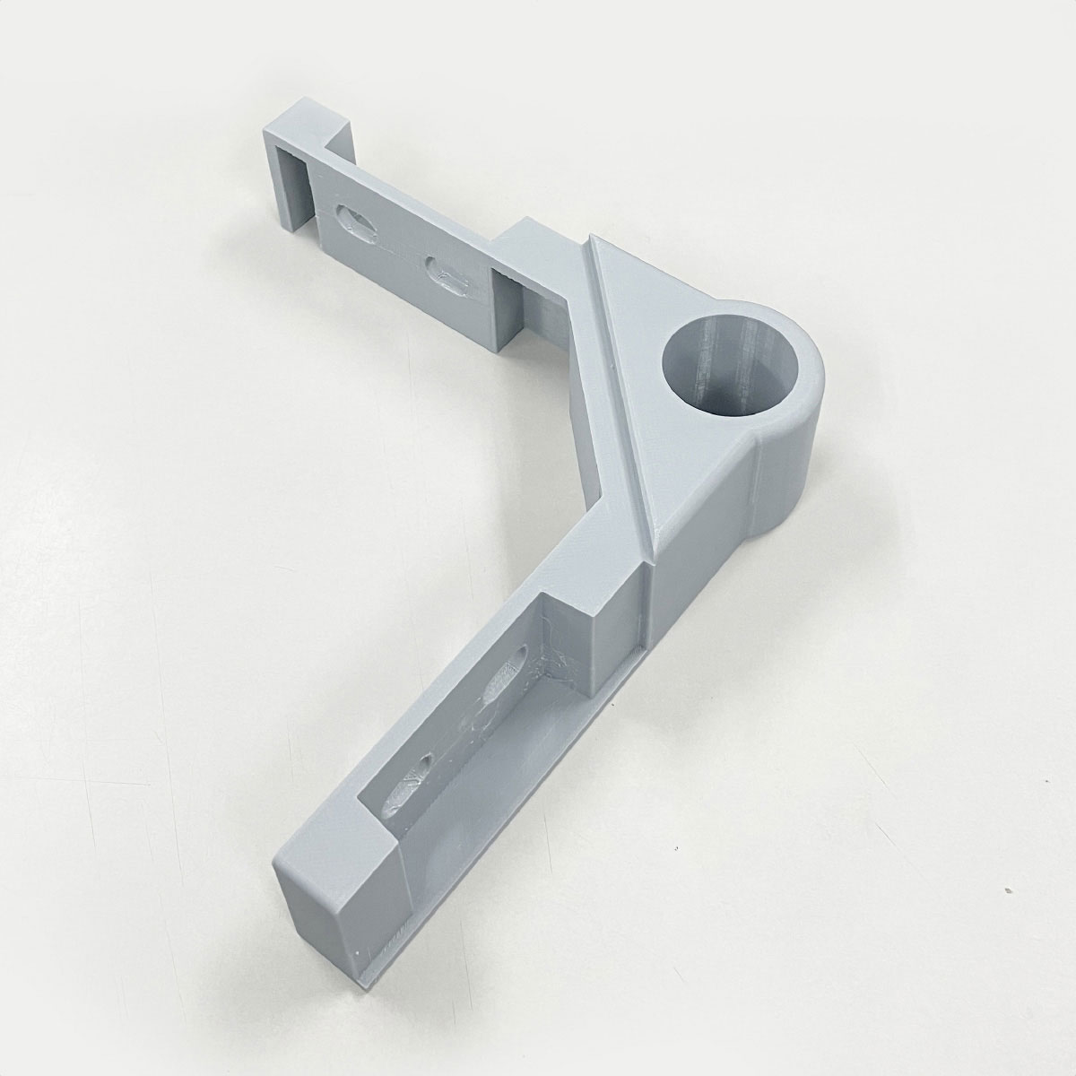 ステンレス作業台ワゴン ホワイト取っ手 46×60cm 2段