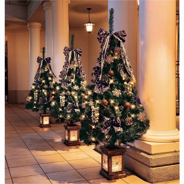 ポットライトツリーセット コパーゴールド クリスマス おしゃれ 通販 ストア エキスプレス