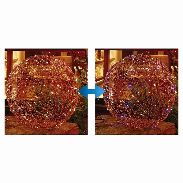 Ledカラーチェンジ アイアンボール クリスマス 電飾 通販 ストア エキスプレス