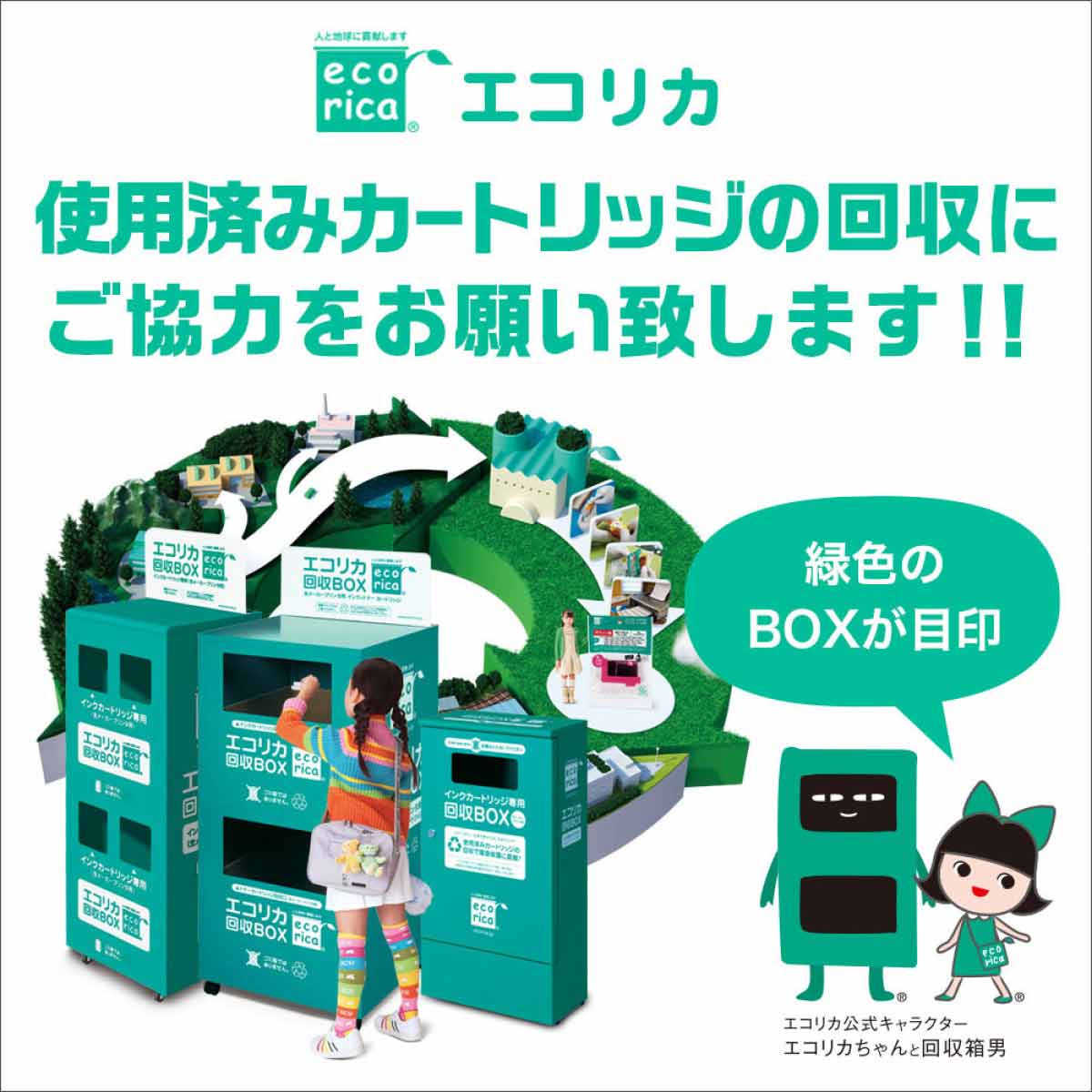 エコリカ【キャノン用】 BCI 380・381 互換リサイクルインク エコリカ【キャノン用】 BCI 380・381 互換リサイクルインク