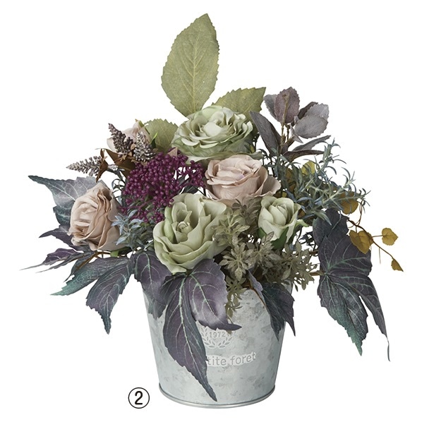 エレガンスアレンジ 秋を彩る装飾に 造花 通販 ストア エキスプレス