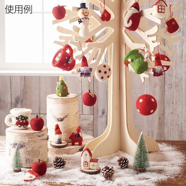 ウールデコセット クリスマス飾り グッズ 通販 ストア エキスプレス