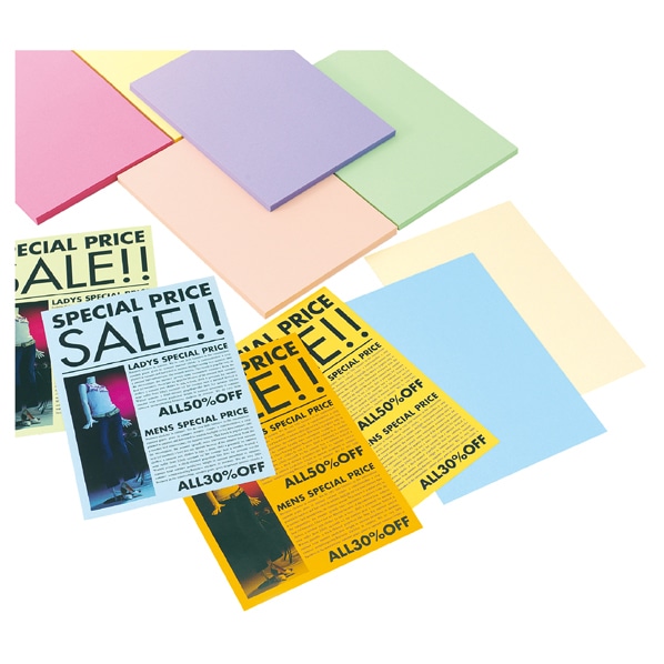 バイオトップカラー A4 バイオトップカラーA4100枚 ブルー