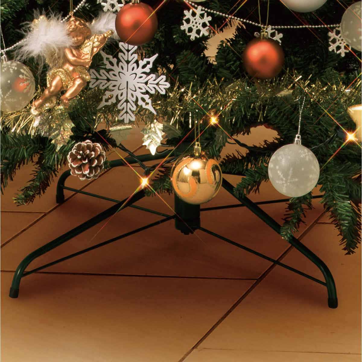 コンチネンタルクリスマスツリーセット エンジェルオーナメント付き H150xW99cm【通販】ストア・エキスプレス