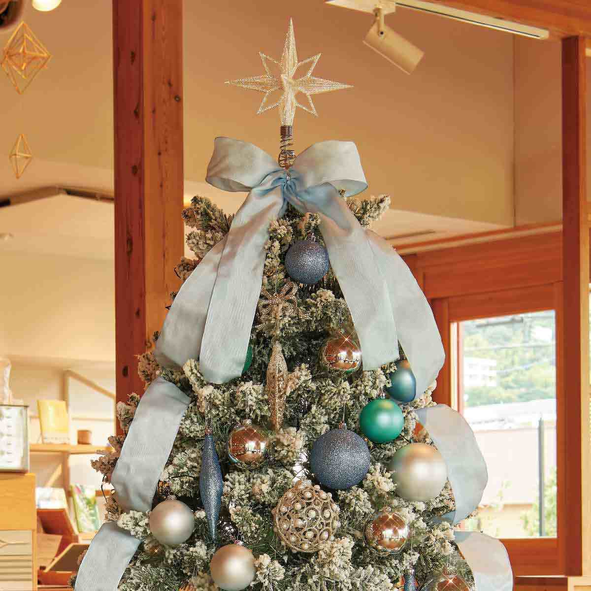 オーナメントセット ブルー 高さ150cm用