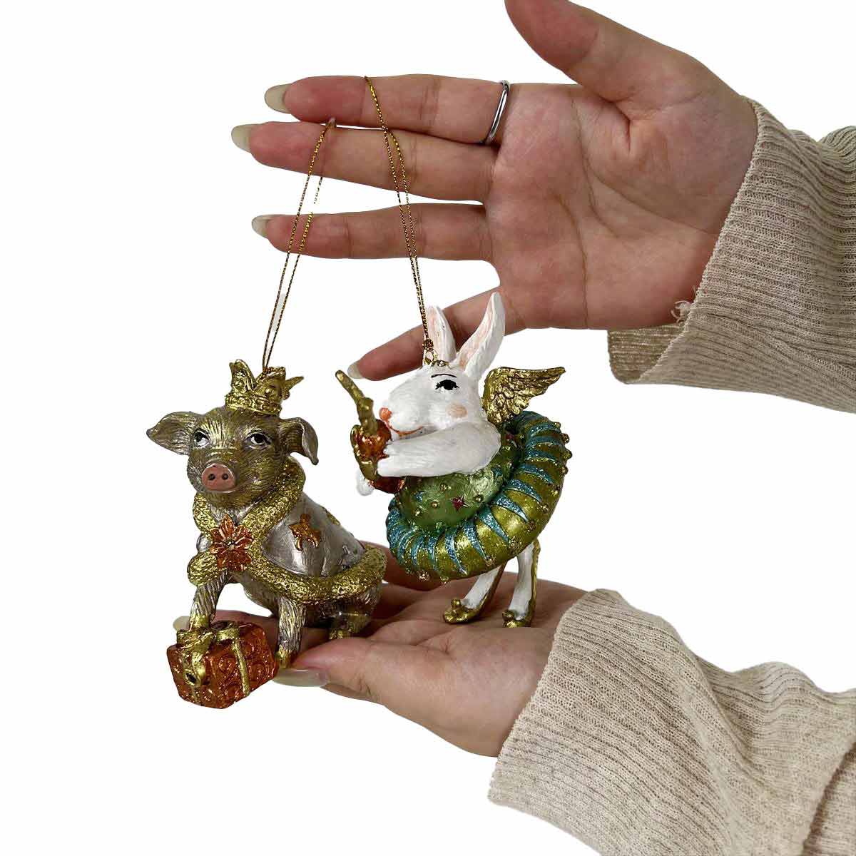 おとぎの国オーナメント クラウンピッグ