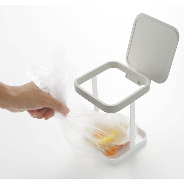 蓋付きポリ袋エコホルダー プレート ホワイト 通販 ストア エキスプレス