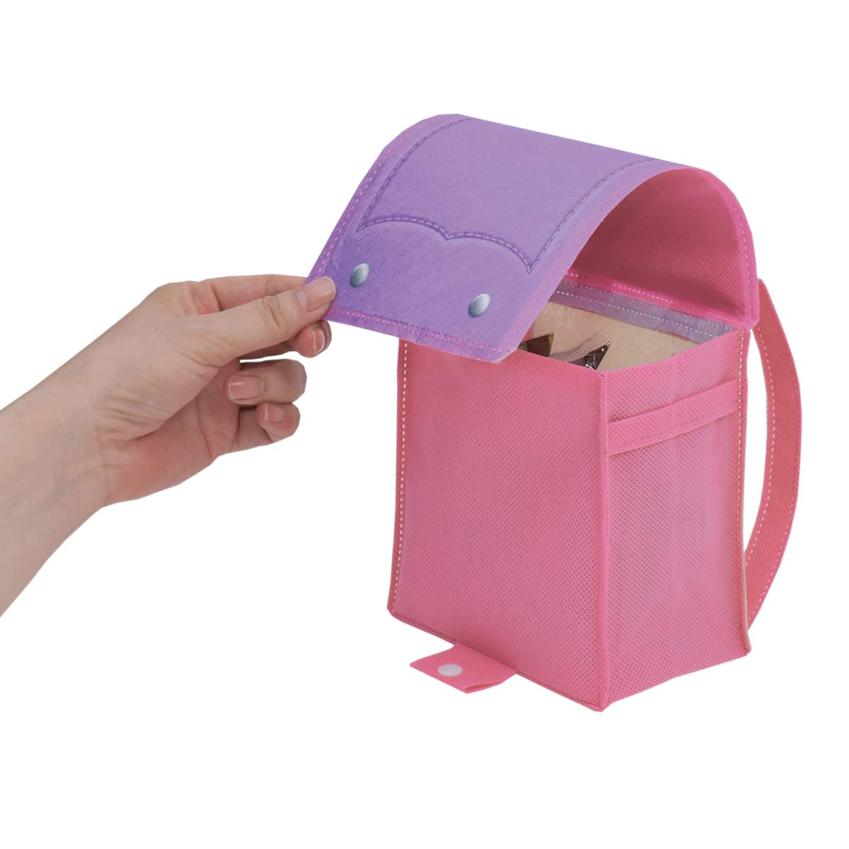 20枚 不織布ランドセル レッド