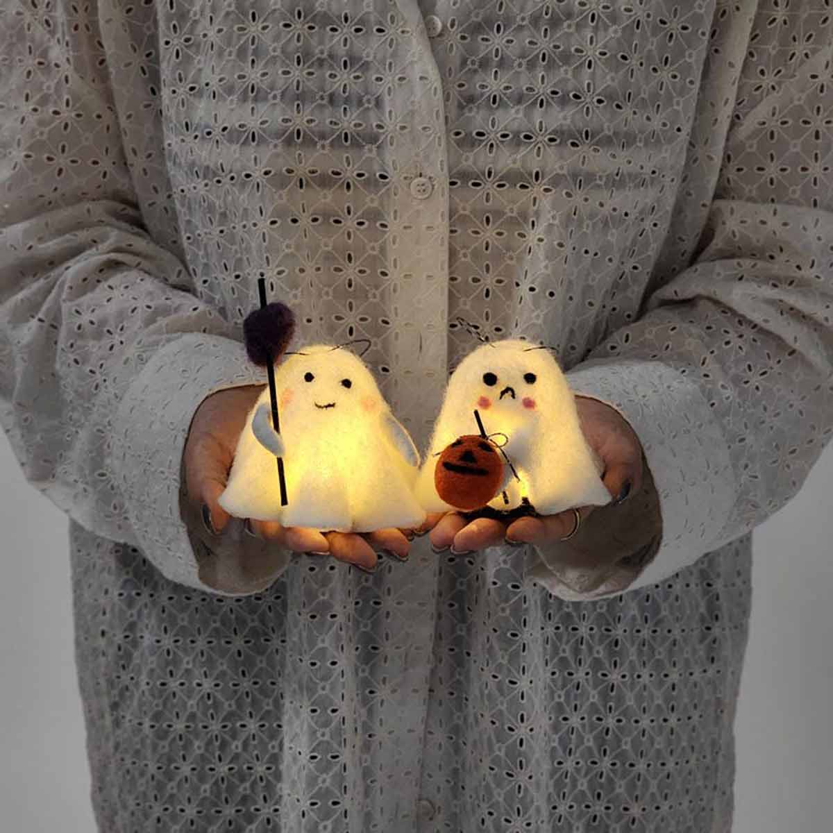 LEDゴーストライトオーナメント パープルステッキ