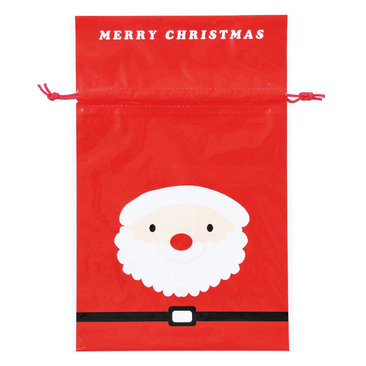 20枚 リバーシブル巾着ギフトバッグ スノーマン 幅16×高さ25[17]×底マチ5cm