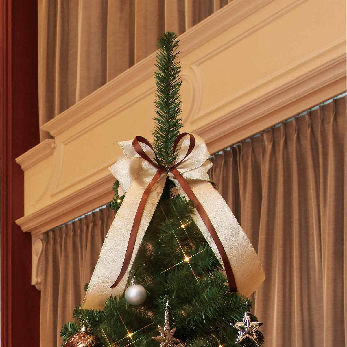 ポットライトクリスマスツリー コパーゴールド ［ストエキオリジナル］ 高さ150×幅83cm